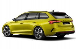 Skoda Octavia Estate, 2026. Dragon Skin paint, rear